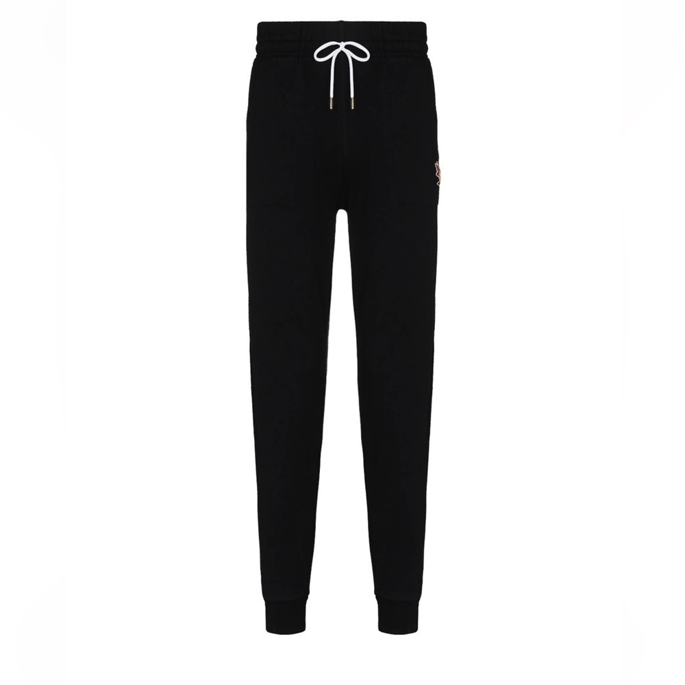 Maison Kitsuné Chillax Fox Dark Blue tapered track pants Size Small - Picture 4 of 13